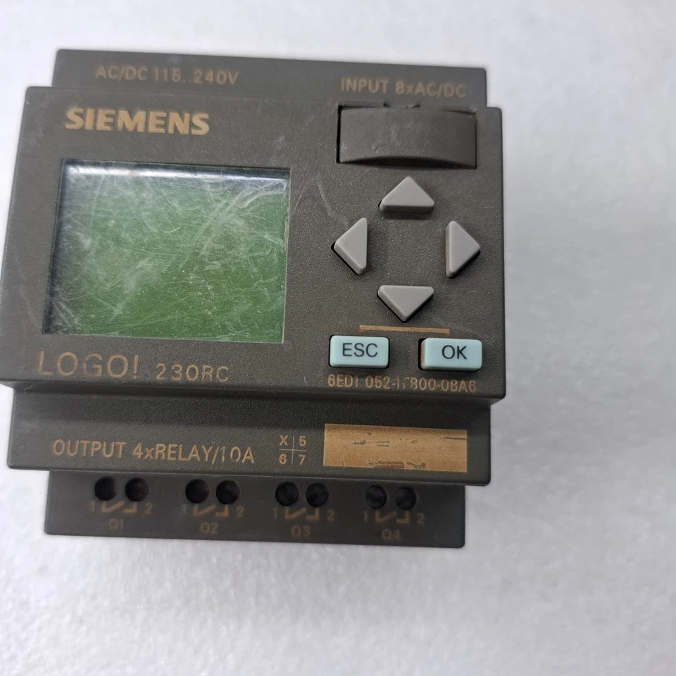 Siemens 6ED1052-1FB00-0BA6 230RC Logo AC/DC 115..240V 6ED10521FB000BA6